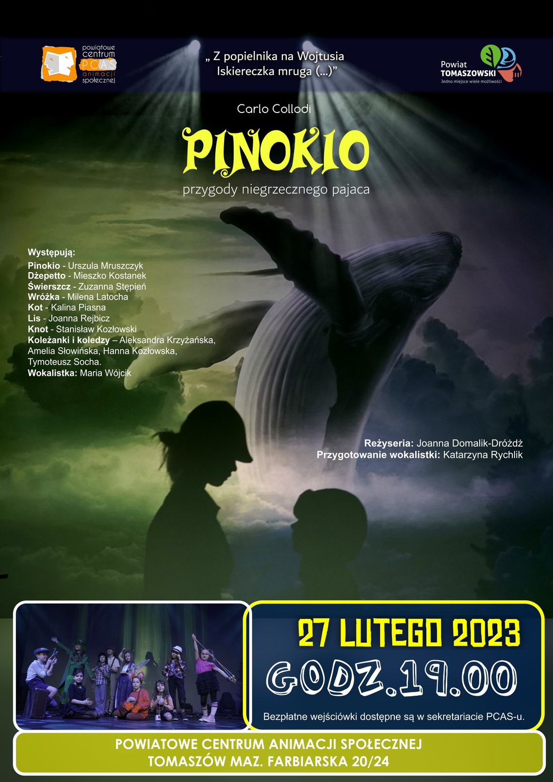 „Pinokio” w  PCAS