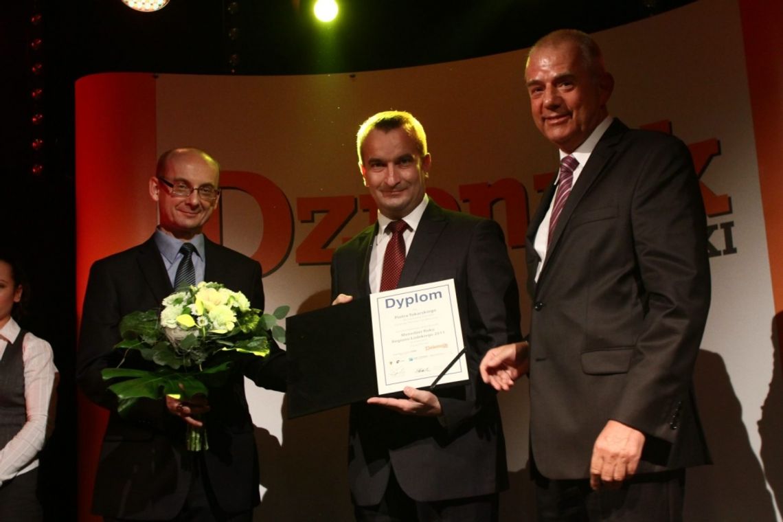 Piotr Tokarski  Menedżerem Roku Regionu Łódzkiego 2011