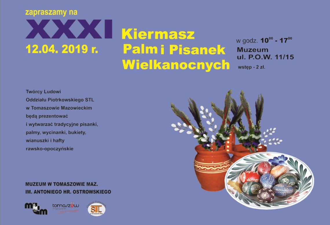 Pisanki i Palmy na kiermaszu