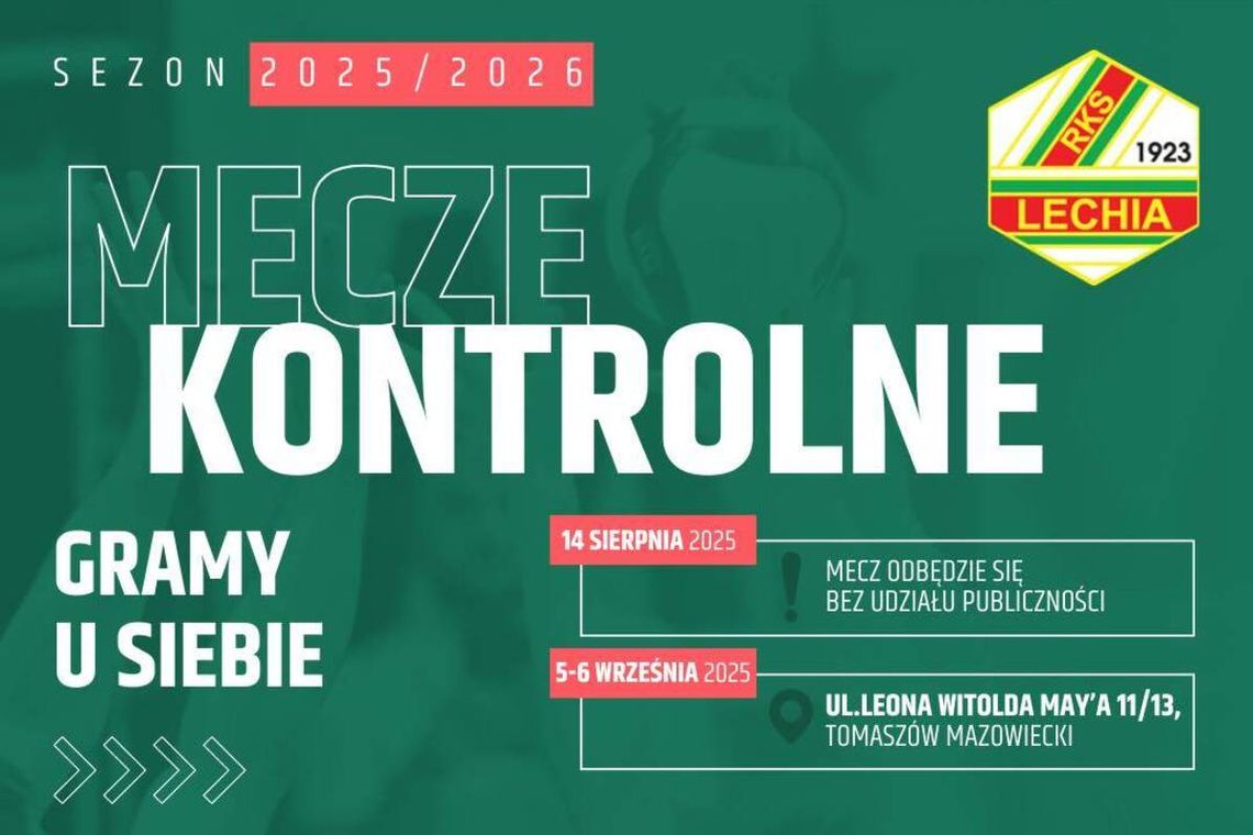 Plany sparingów Lechii Tomaszów Mazowiecki Plany sparingów Lechii Tomaszów Mazowiecki