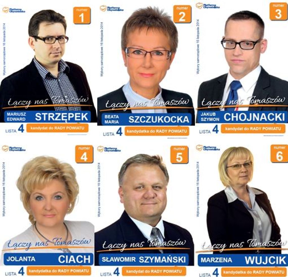 Platforma Obywatelska rekomenduje - okręg numer 4 do Rady Powiatu Tomaszowskiego Platforma Obywatelska rekomenduje - okręg numer 4 do Rady Powiatu Tomaszowskiego