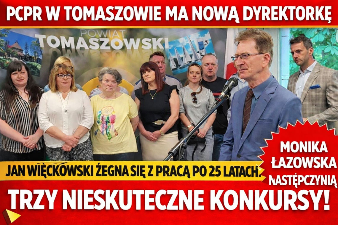 Po trzech konkursach PCPR w Tomaszowie ma nową dyrektor