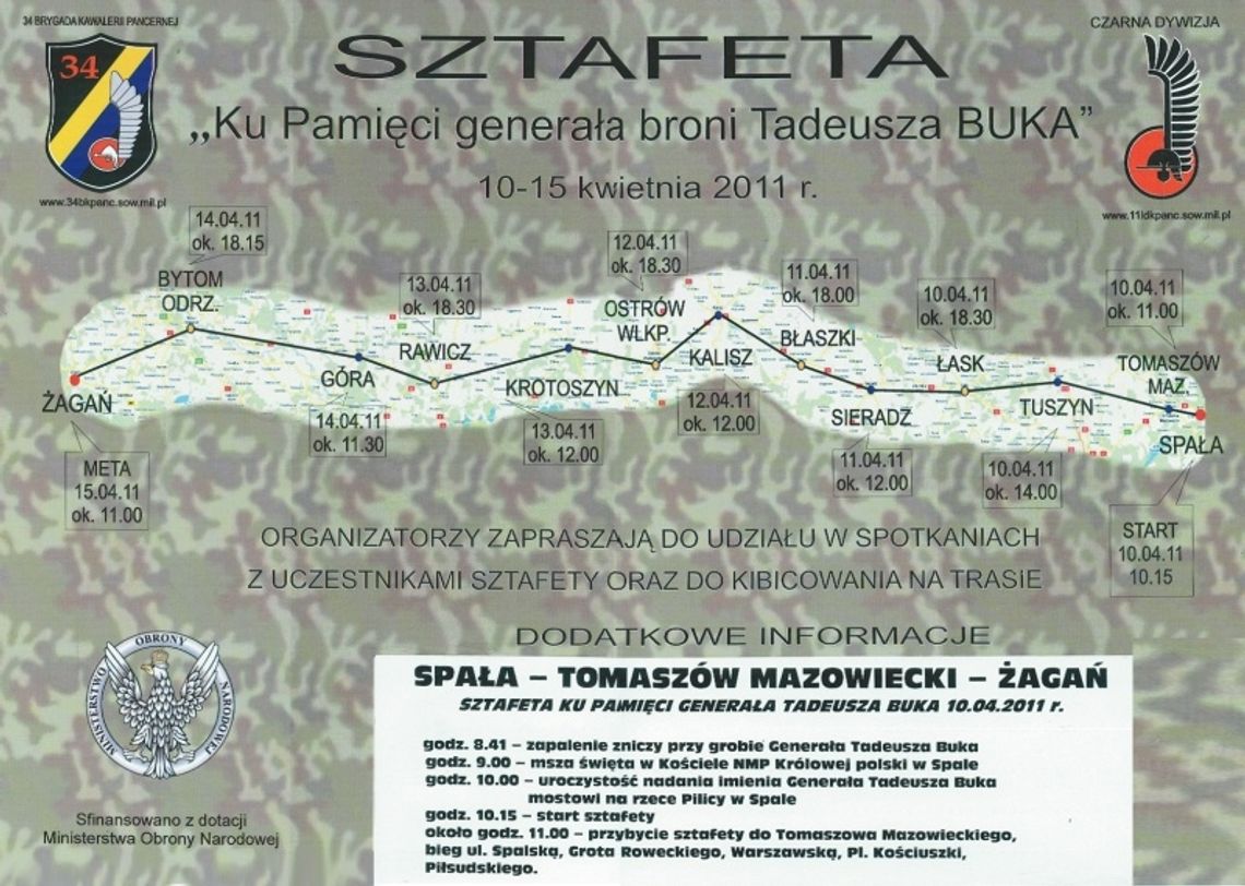 Pobiegną by złożyć hołd Generałowi Pobiegną by złożyć hołd Generałowi