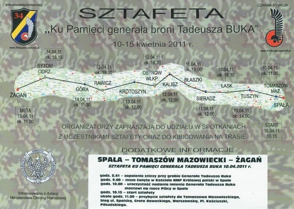Pobiegną by złożyć hołd Generałowi Pobiegną by złożyć hołd Generałowi