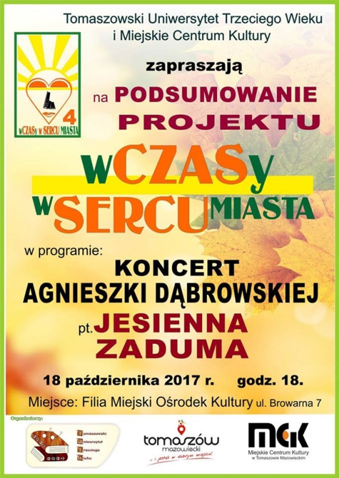 Podsumowanie projektu „wCZASy w sercu miasta”