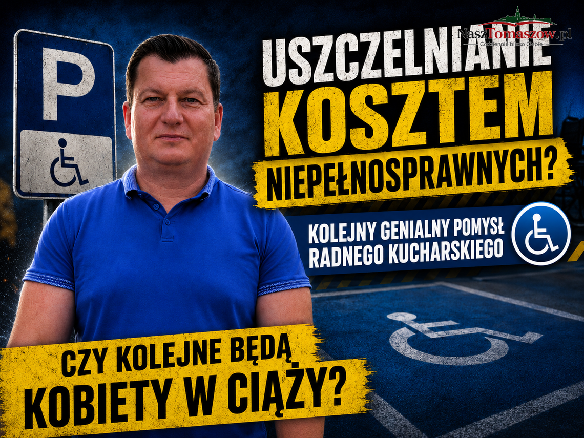 Polowanie na „niebieskie karty”. Radny Kucharski chce uszczelniać system kosztem osób z niepełnosprawnościami