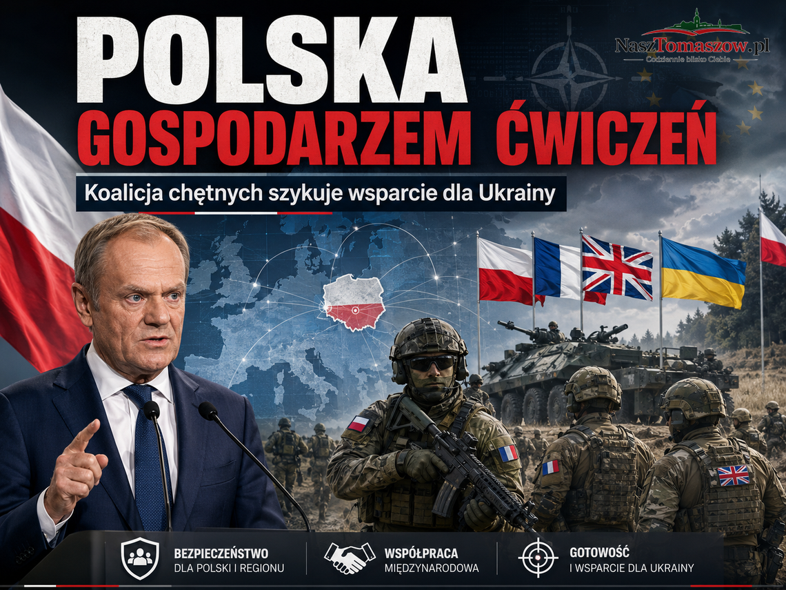 Polska gospodarzem ćwiczeń „koalicji chętnych”. Do kraju przyjadą głównie Francuzi i Brytyjczycy