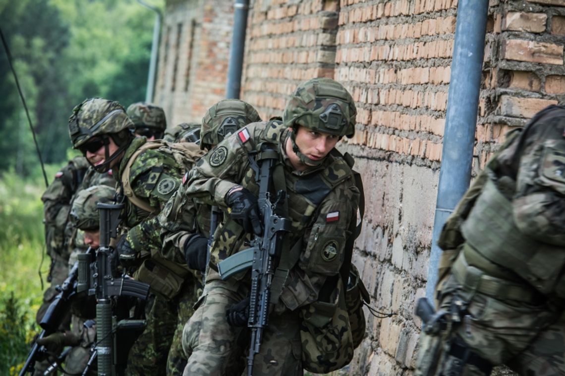 Polsko kanadyjskie szkolenie taktyczne - Anakonda 2016