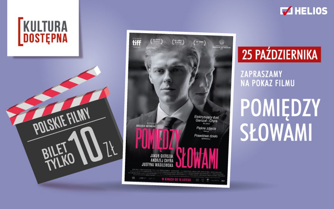 POMIĘDZY SŁOWAMI w cyklu Kultura Dostępna