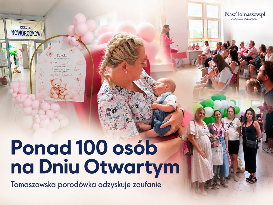 Ponad 100 osób odwiedziło tomaszowską porodówkę. Oddział, który odzyskał zaufanie pacjentek