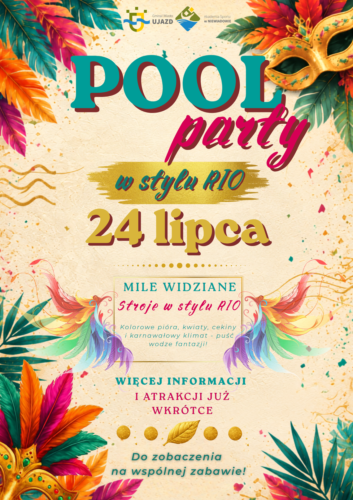 Pool Party w stylu Rio już 24 lipca!