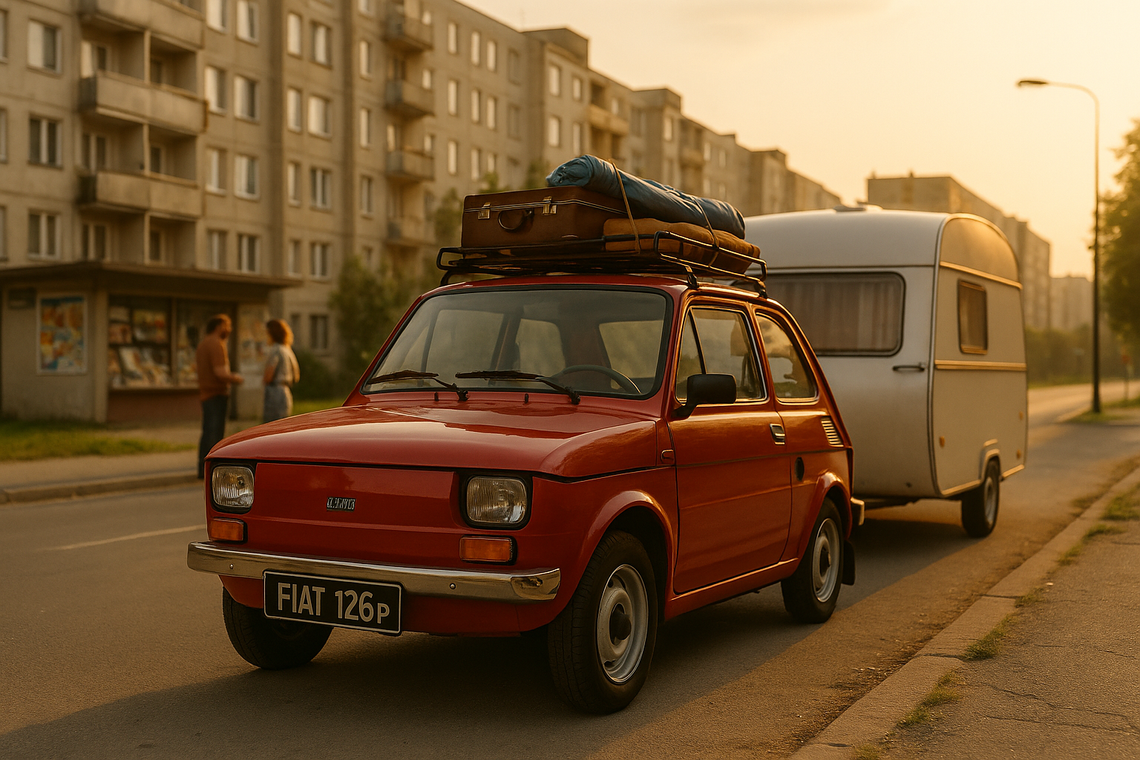 Popularny „maluch” był w Polsce początkiem realizacji idei samochodu popularnego
