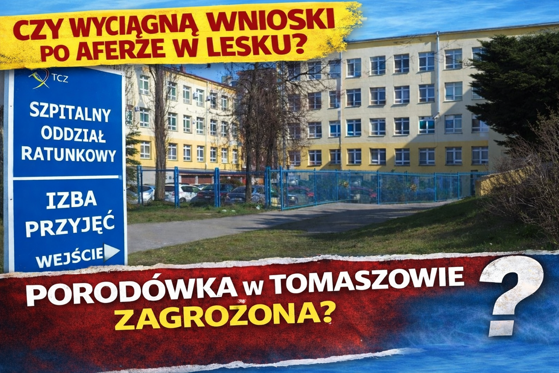 Porodówki na granicy przetrwania. Tomaszów walczy, Brzeziny do likwidacji