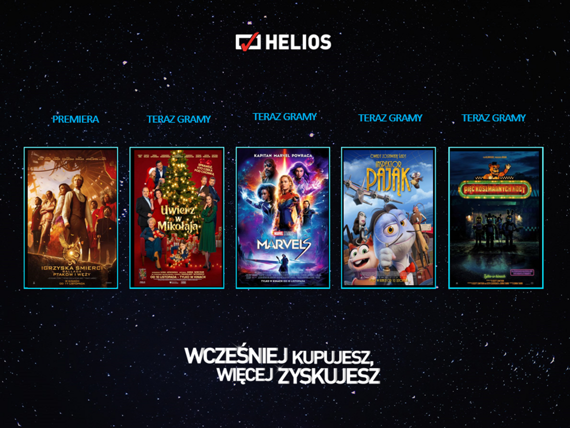 Porywające nowości w kinach Helios