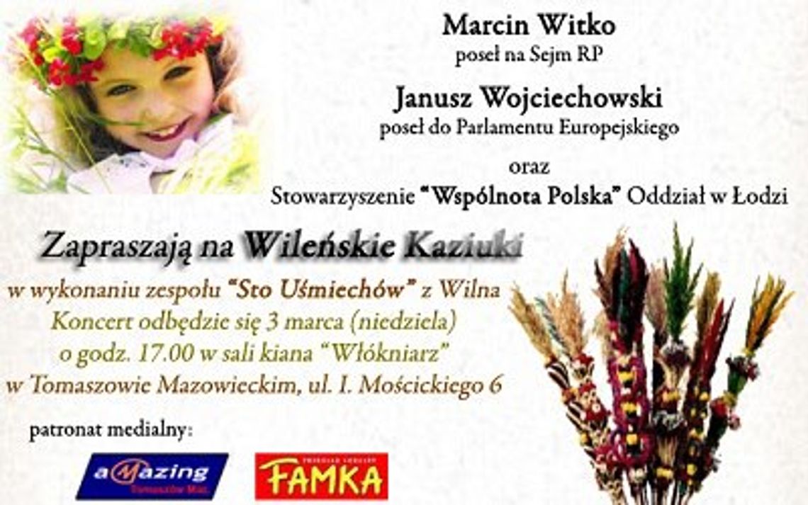 Poseł Marcin Witko zaprasza