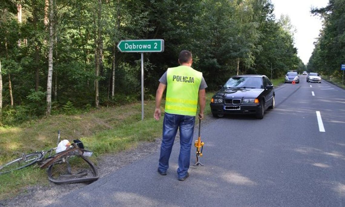 Potrącenie przy wyprzedzaniu