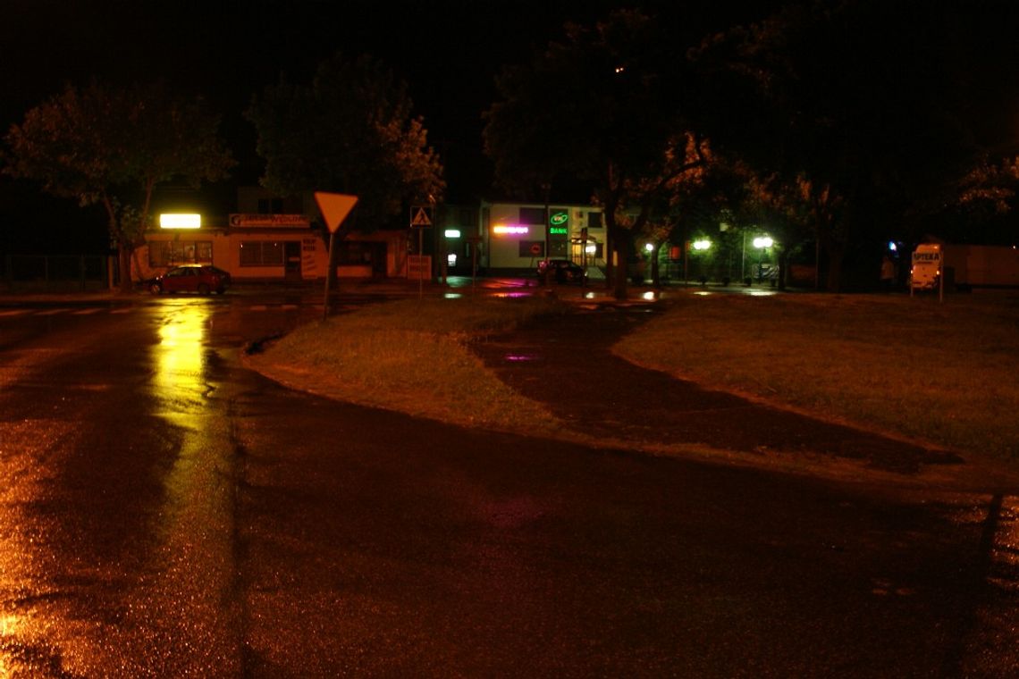 Potrącił rowerzystę