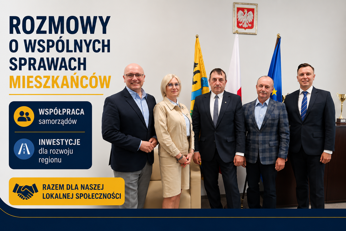 Powiat i gmina Ujazd o inwestycjach. W planach ciąg pieszo-rowerowy do Skrzynek