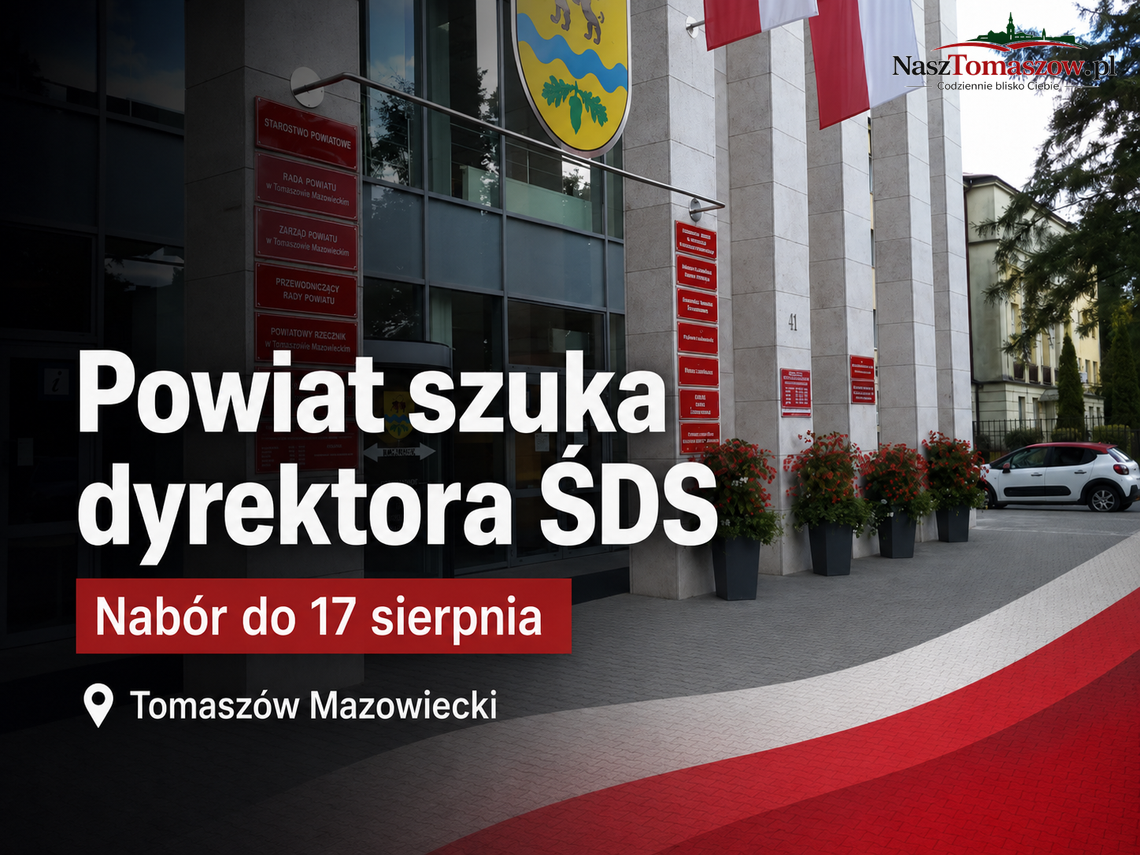Powiat szuka dyrektora Środowiskowego Domu Samopomocy. Wysokie wymagania i pensja powyżej 11 tys. zł Powiat szuka dyrektora Środowiskowego Domu Samopomocy. Wysokie wymagania i pensja powyżej 11 tys. zł
