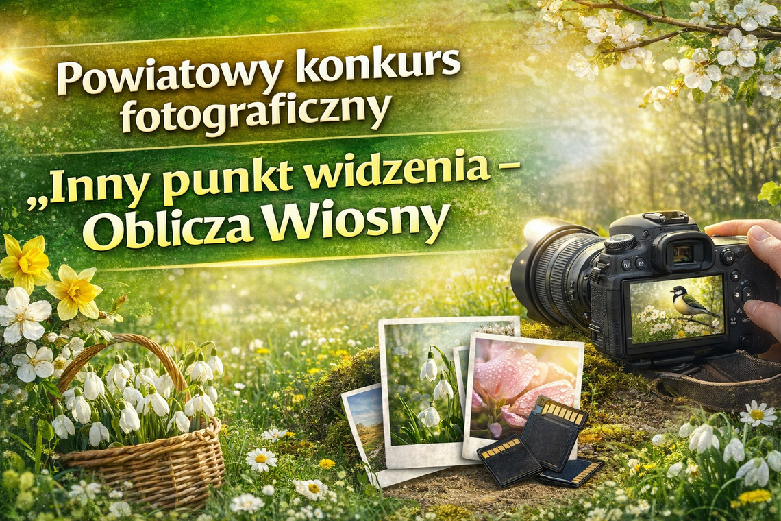 Powiatowy konkurs fotograficzny „Inny punkt widzenia – Oblicza Wiosny” Powiatowy konkurs fotograficzny „Inny punkt widzenia – Oblicza Wiosny”