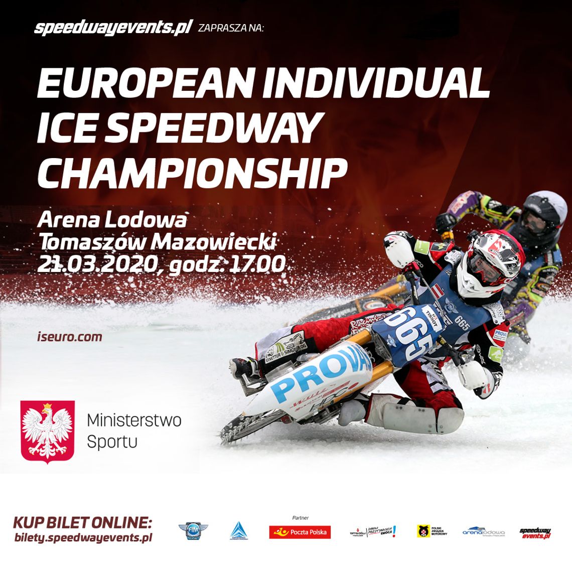 Poznaliśmy godzinę rozpoczęcia European Individual Ice Speedway Championship w Tomaszowie Mazowieckim 