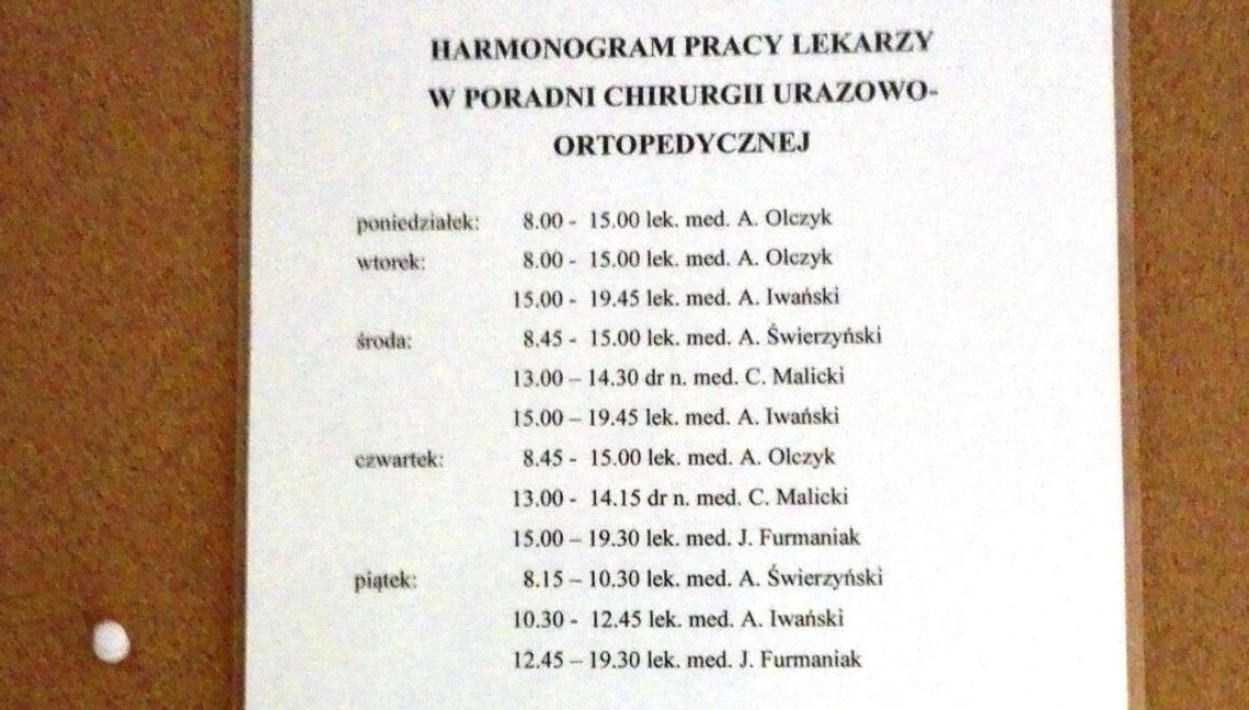 Prawym okiem: w poczekalni