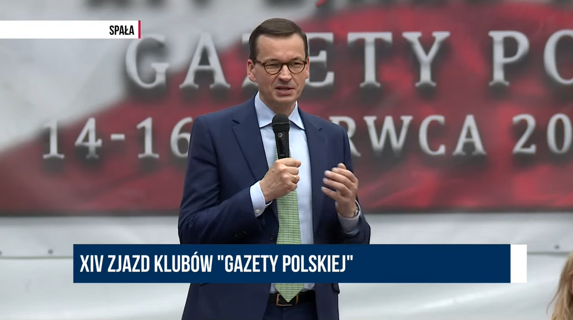 Premier w Spale na Zjeździe Klubów Gazety Polskiej