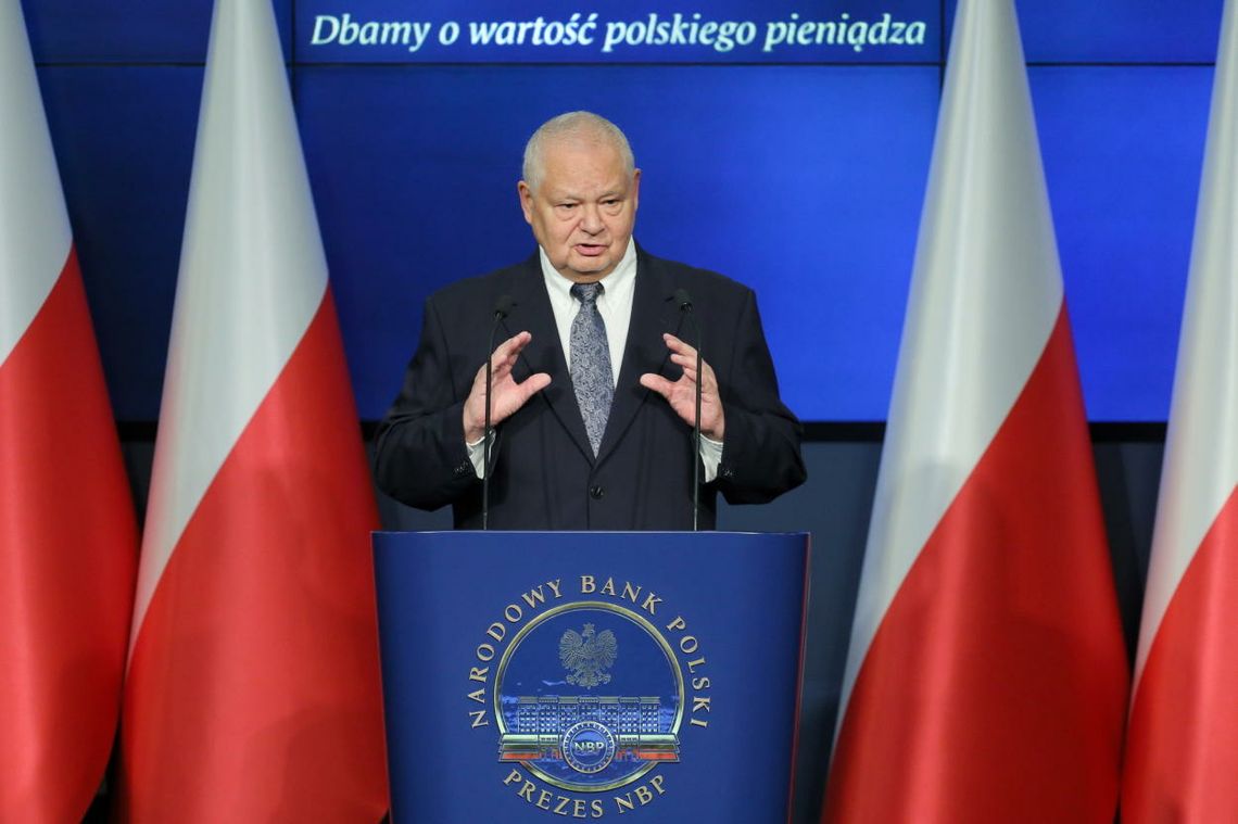 Prezes NBP: inflacja w Polsce będzie się nadal obniżać, choć wolniej niż dotąd