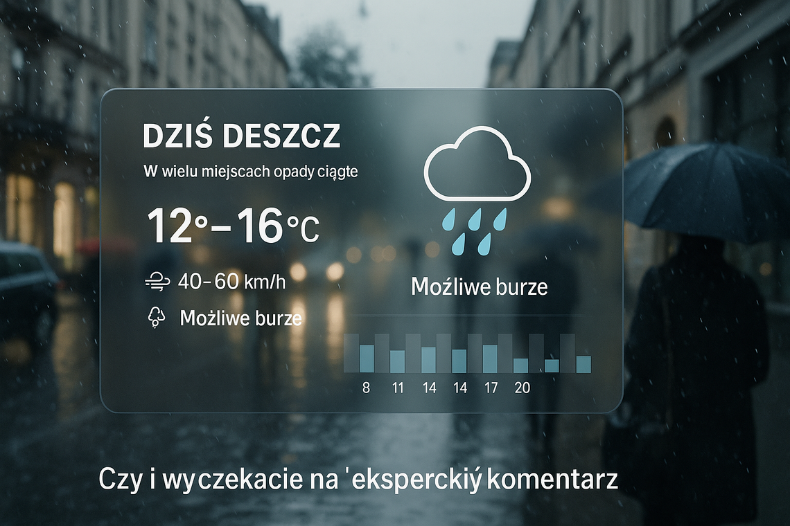 Prognoza pogody na 11 i 12 września Prognoza pogody na 11 i 12 września