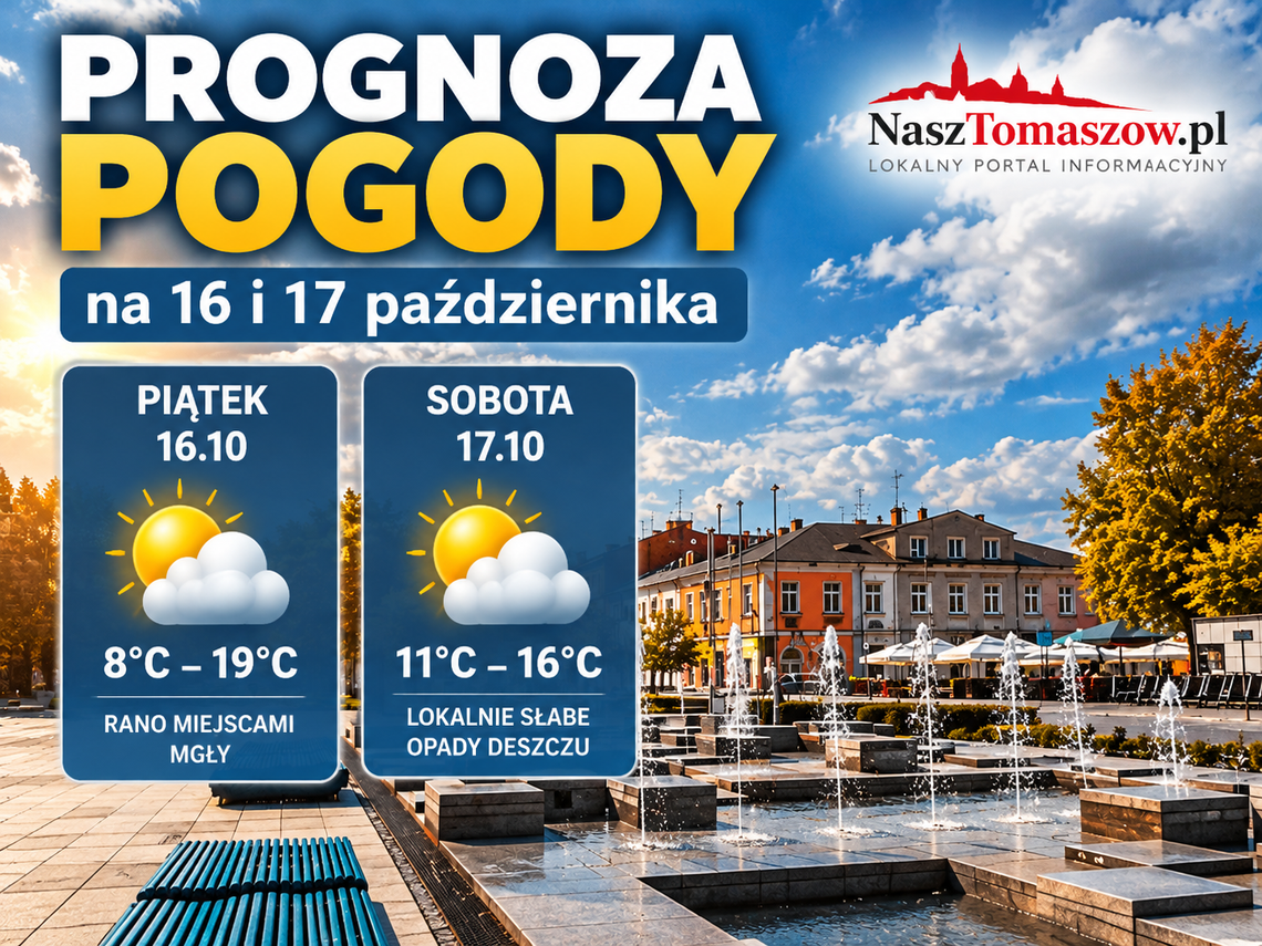 Prognoza pogody na 16 i 17 października. Jesień pokaże łagodniejsze oblicze, ale poranki będą zimne i mgliste Prognoza pogody na 16 i 17 października. Jesień pokaże łagodniejsze oblicze, ale poranki będą zimne i mgliste