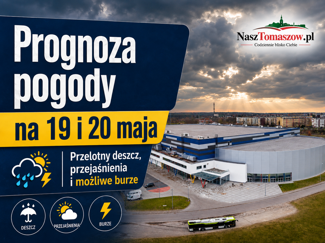 Prognoza pogody na 19 i 20 maja. Maj pokazuje dwa oblicza: słońce, przelotny deszcz i możliwe burze
