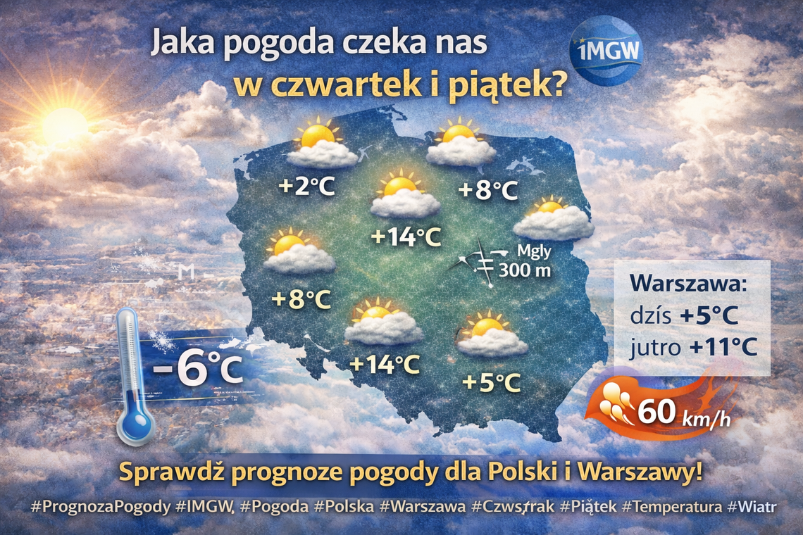 Prognoza pogody na 26 i 27 lutego