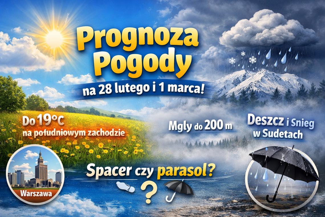 Prognoza pogody na 28 lutego i 1 marca