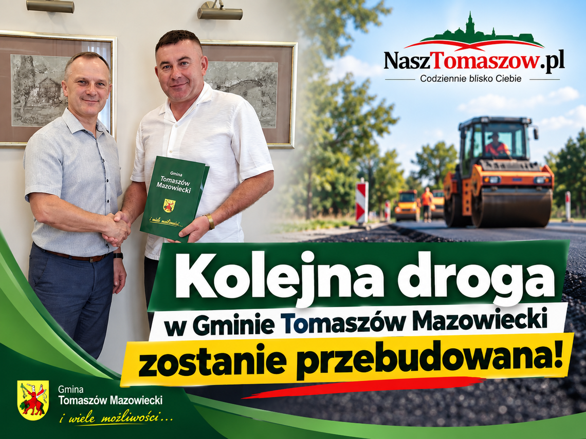 Przebudowa drogi w Jadwigowie i Wiadernie. Gmina podpisała umowę