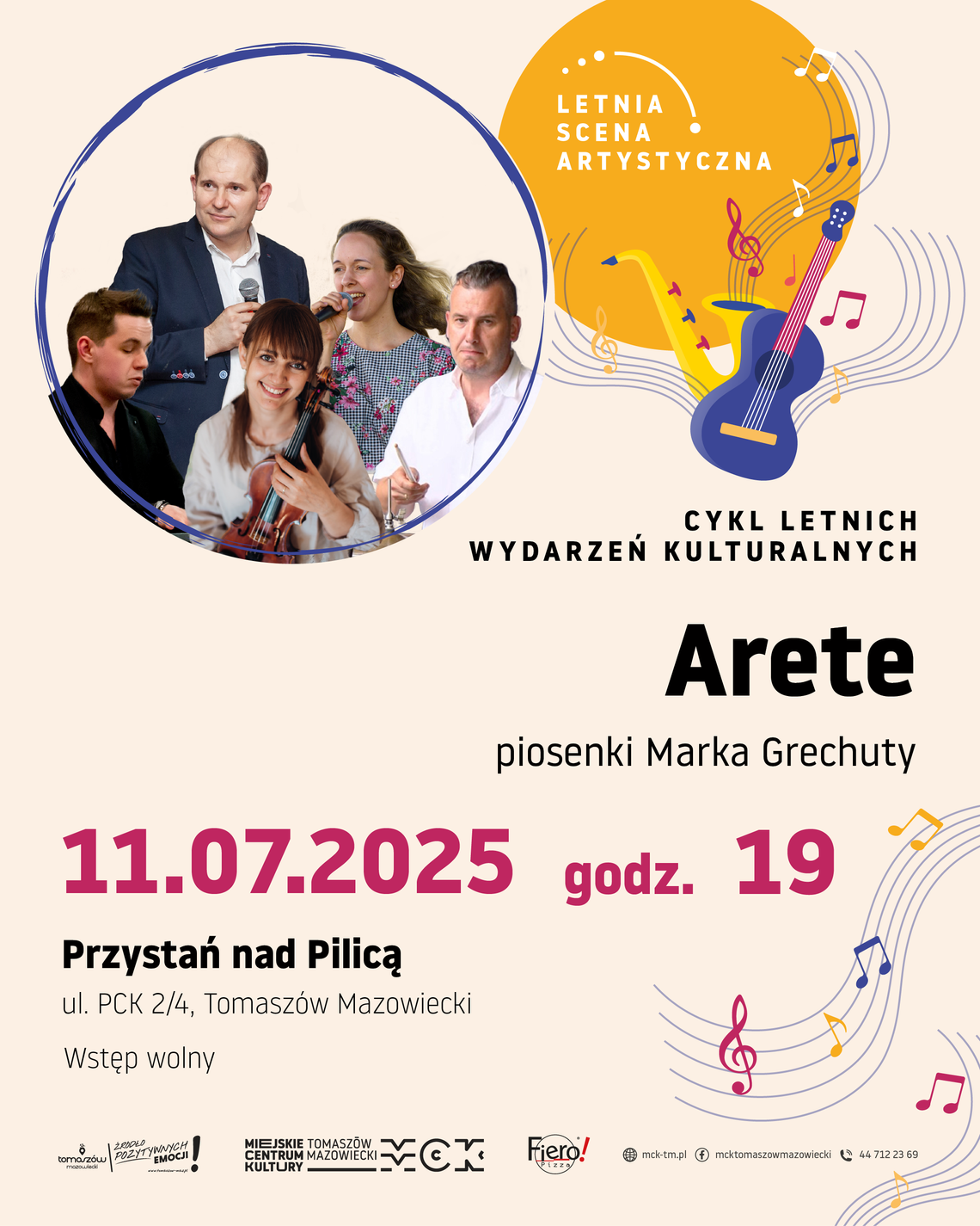 Przed nami kolejna odsłona Letniej Sceny Artystycznej! Przed nami kolejna odsłona Letniej Sceny Artystycznej!