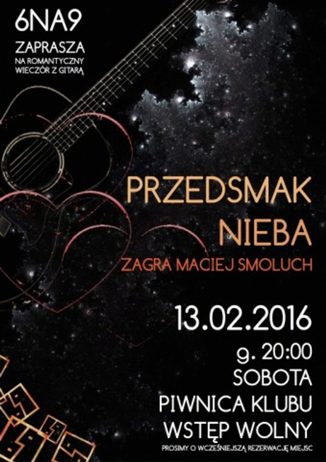 "Przedsmak nieba" Maciej Smoluch dzisiaj w 6na9 "Przedsmak nieba" Maciej Smoluch dzisiaj w 6na9