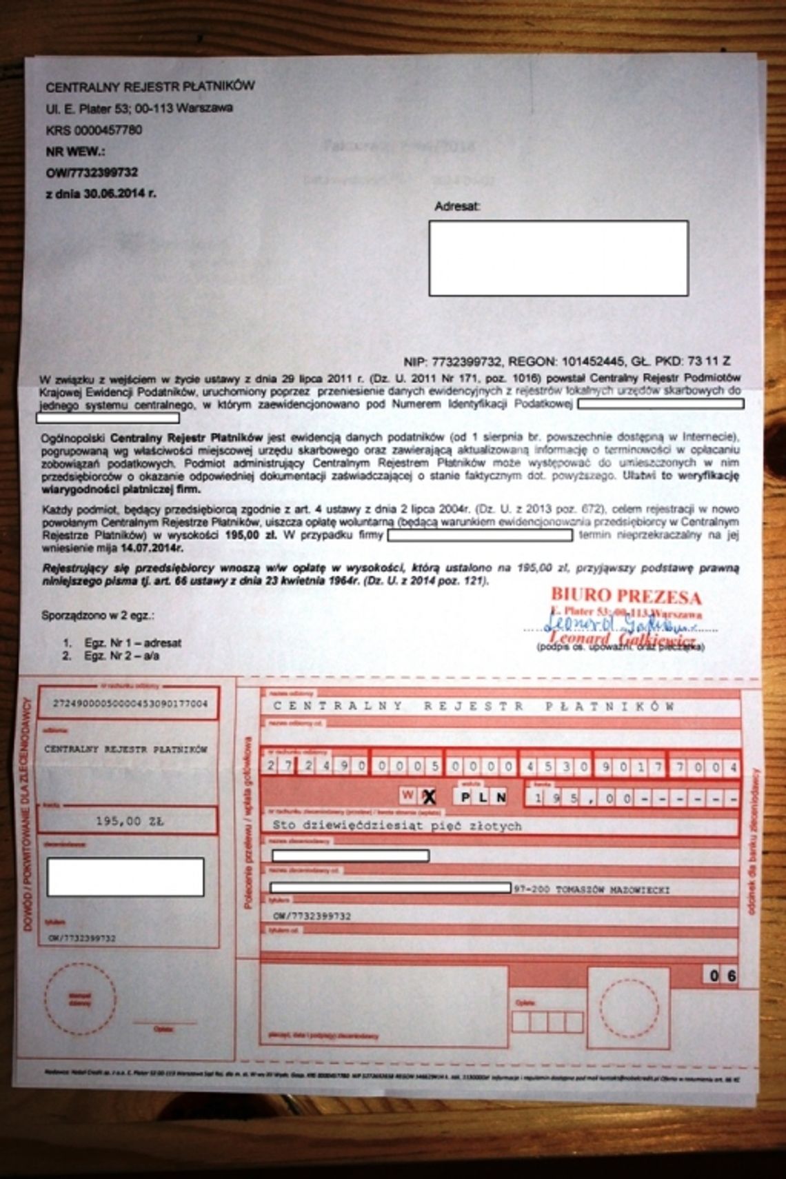 Przestrzegamy przed oszustami