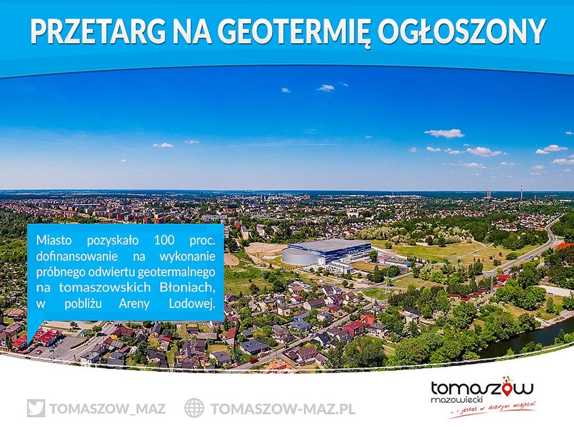 Przetarg na geotermię ogłoszony!