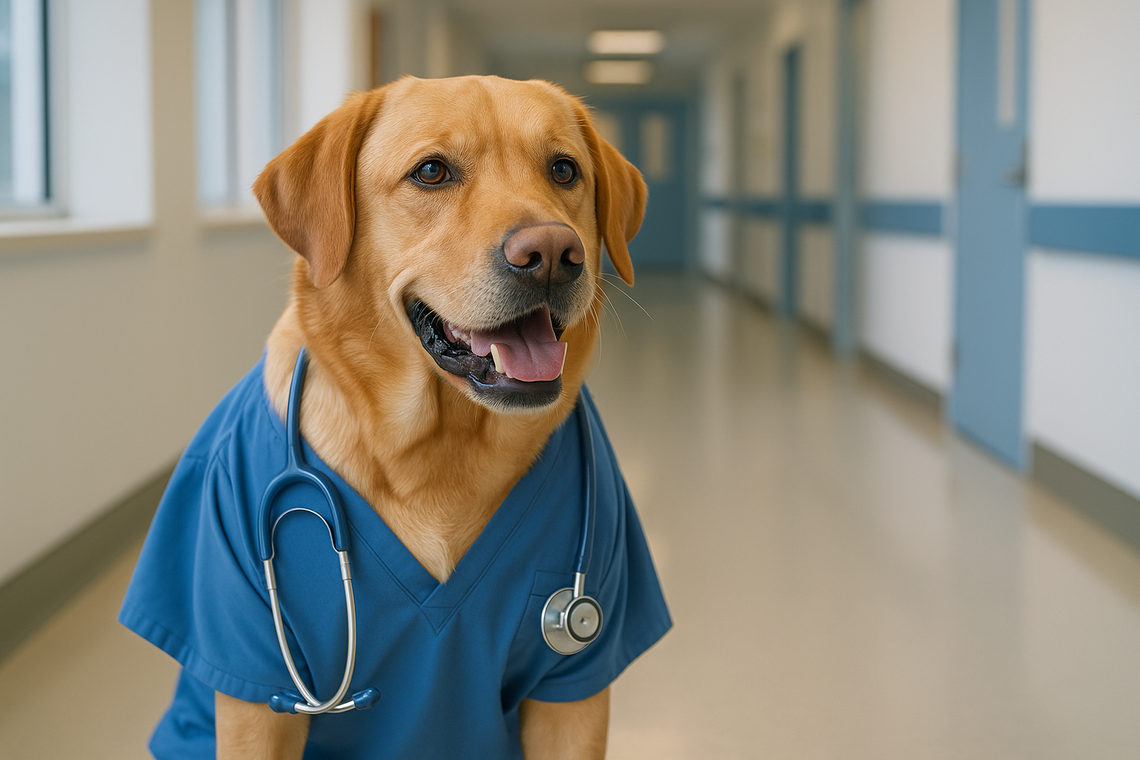 Psychiatra: psy w służbie zdrowia pomagają pacjentom w walce z lękiem i depresją