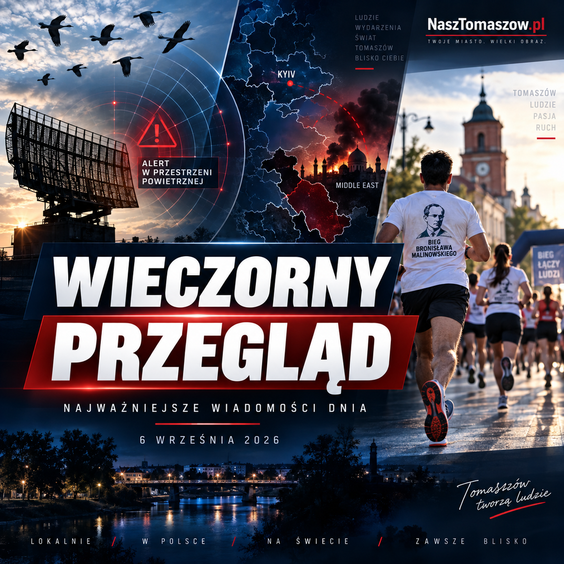 Ptaki postawiły wojsko na nogi. Wysłannicy Trumpa w Kijowie, Iran mówi o trafieniu jednostki USA. Tomaszów pobiegł dla Malinowskiego Ptaki postawiły wojsko na nogi. Wysłannicy Trumpa w Kijowie, Iran mówi o trafieniu jednostki USA. Tomaszów pobiegł dla Malinowskiego