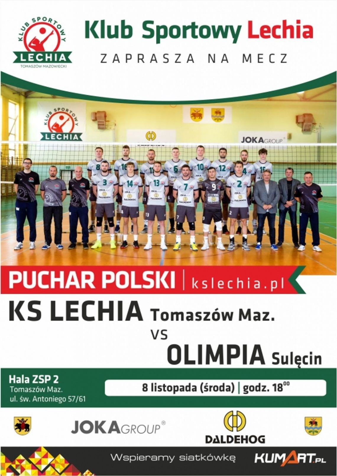 Pucharowa środa na siatkarskim parkiecie