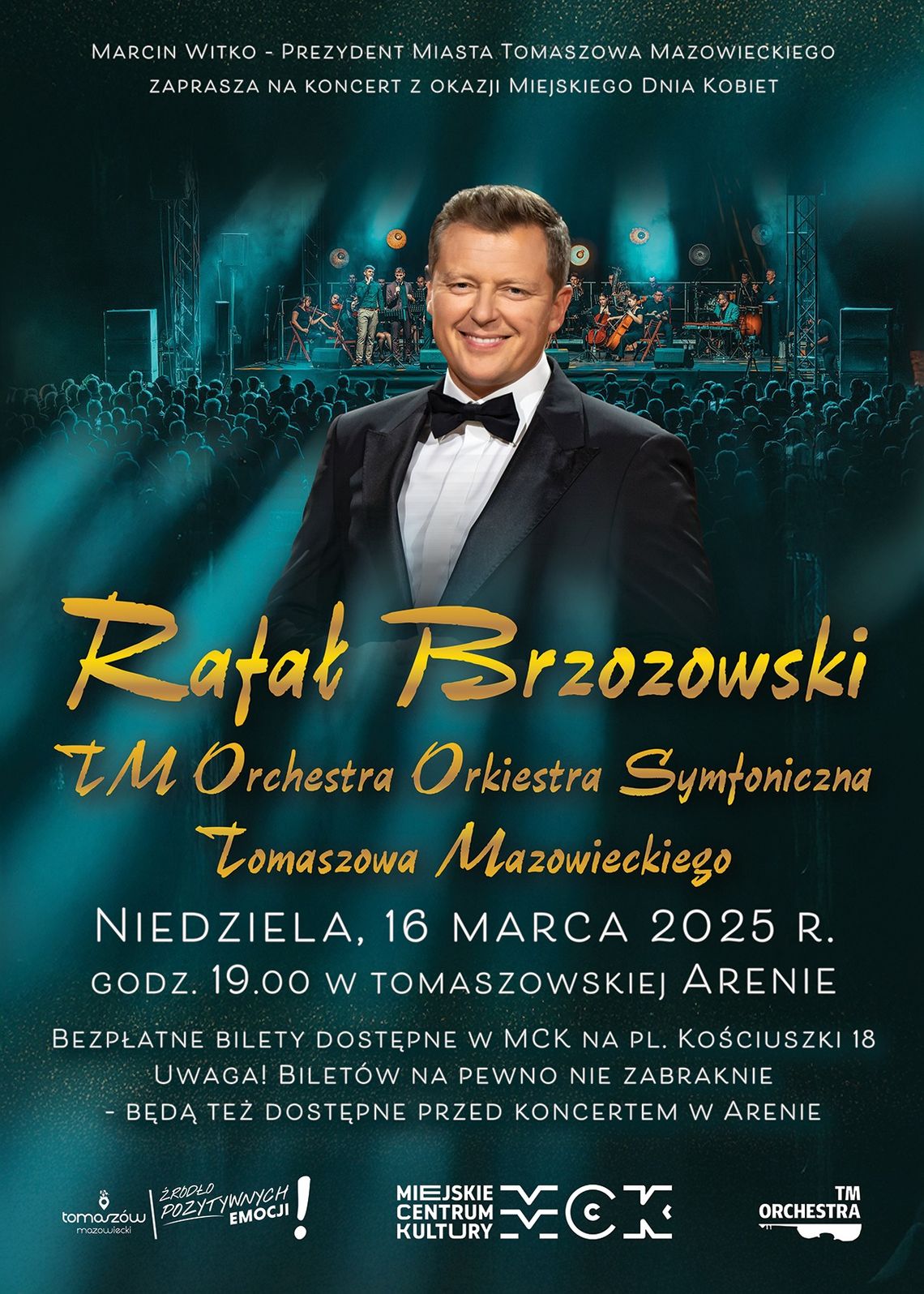 Rafał Brzowski z TM Orchestra zagra w Arenie Lodowej