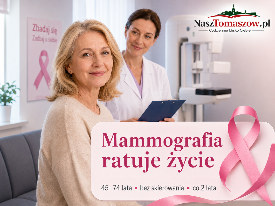 Rak piersi rośnie po cichu. Mammografia może zobaczyć go, zanim będzie za późno