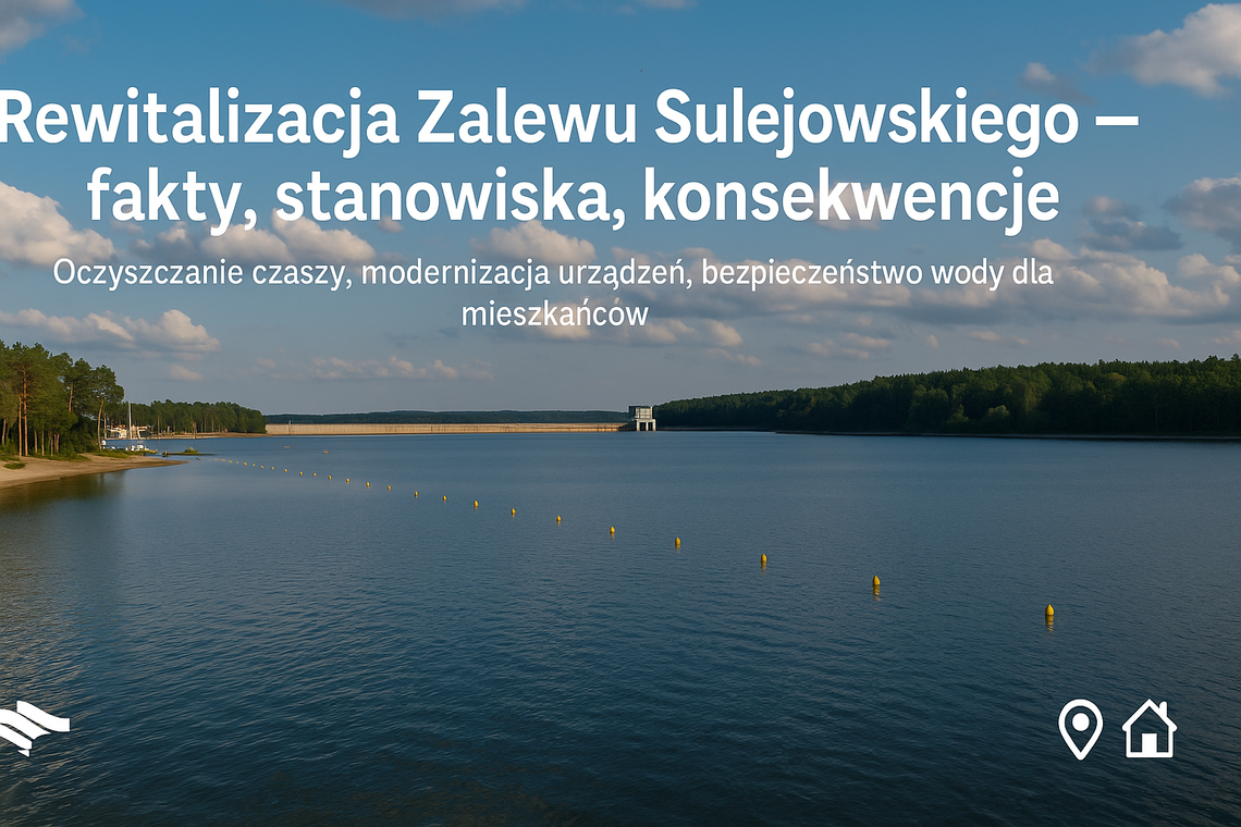 Rewitalizacja Zalewu Sulejowskiego: fakty zamiast emocji