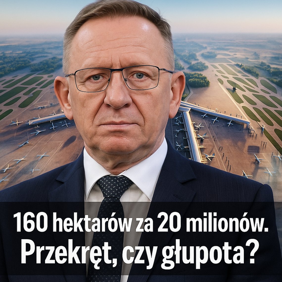 Robert Telus, PiS i strategiczny grunt wart setki milionów sprzedany za grosze