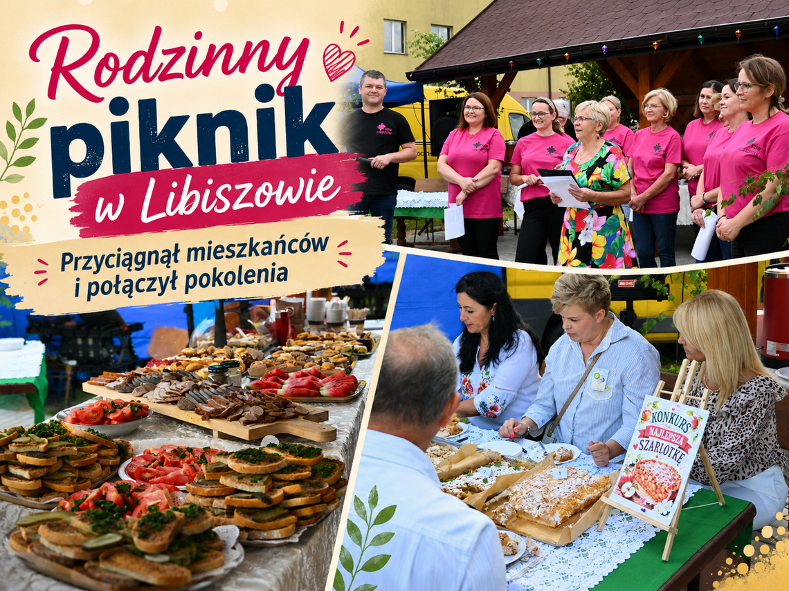 Rodzinny piknik w Libiszowie przyciągnął mieszkańców i połączył pokolenia