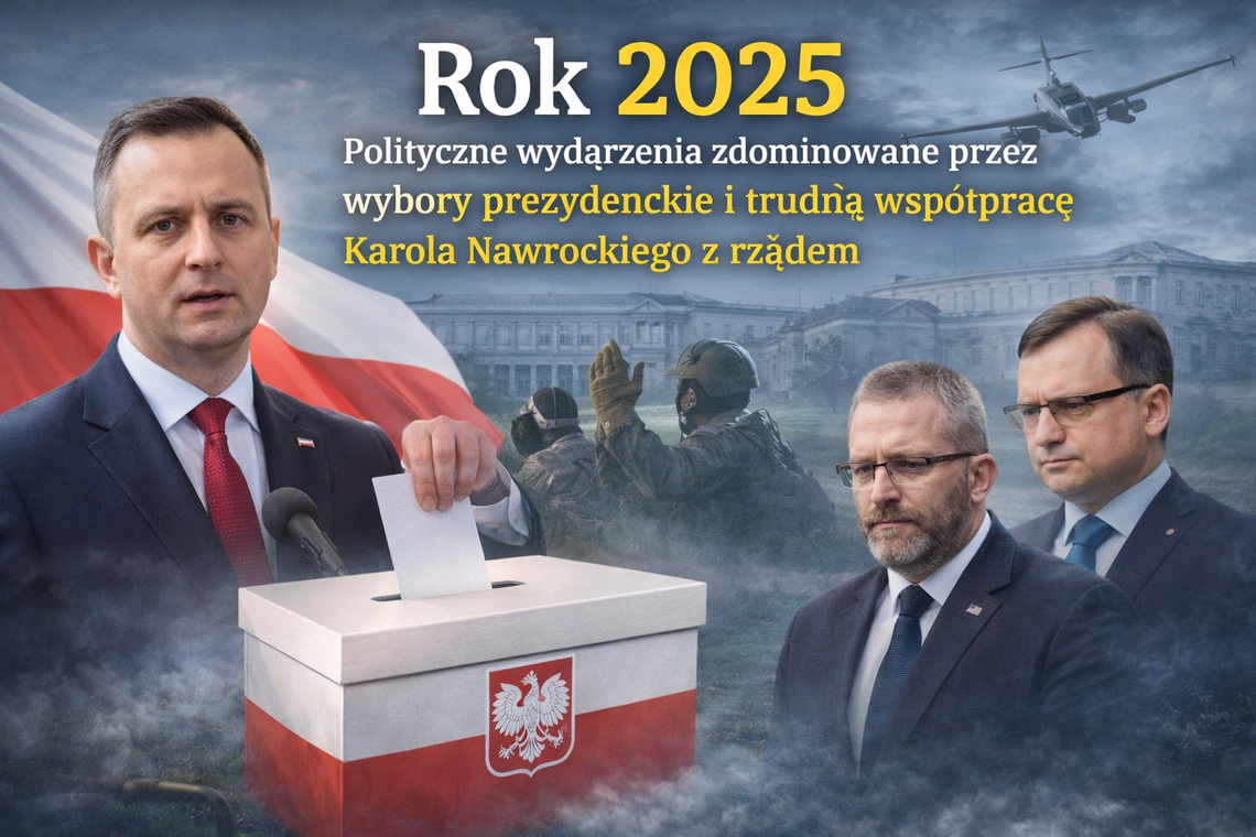 Rok 2025/ Polityczne wydarzenia 2025 r. zdominowane przez wybory prezydenckie