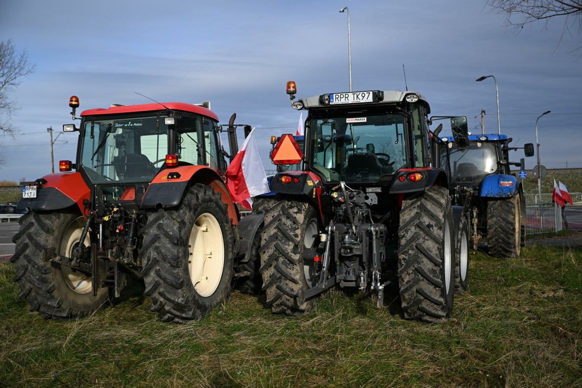 Rolnicy mają blokować przejście w Medyce do 3 stycznia 2024 r.