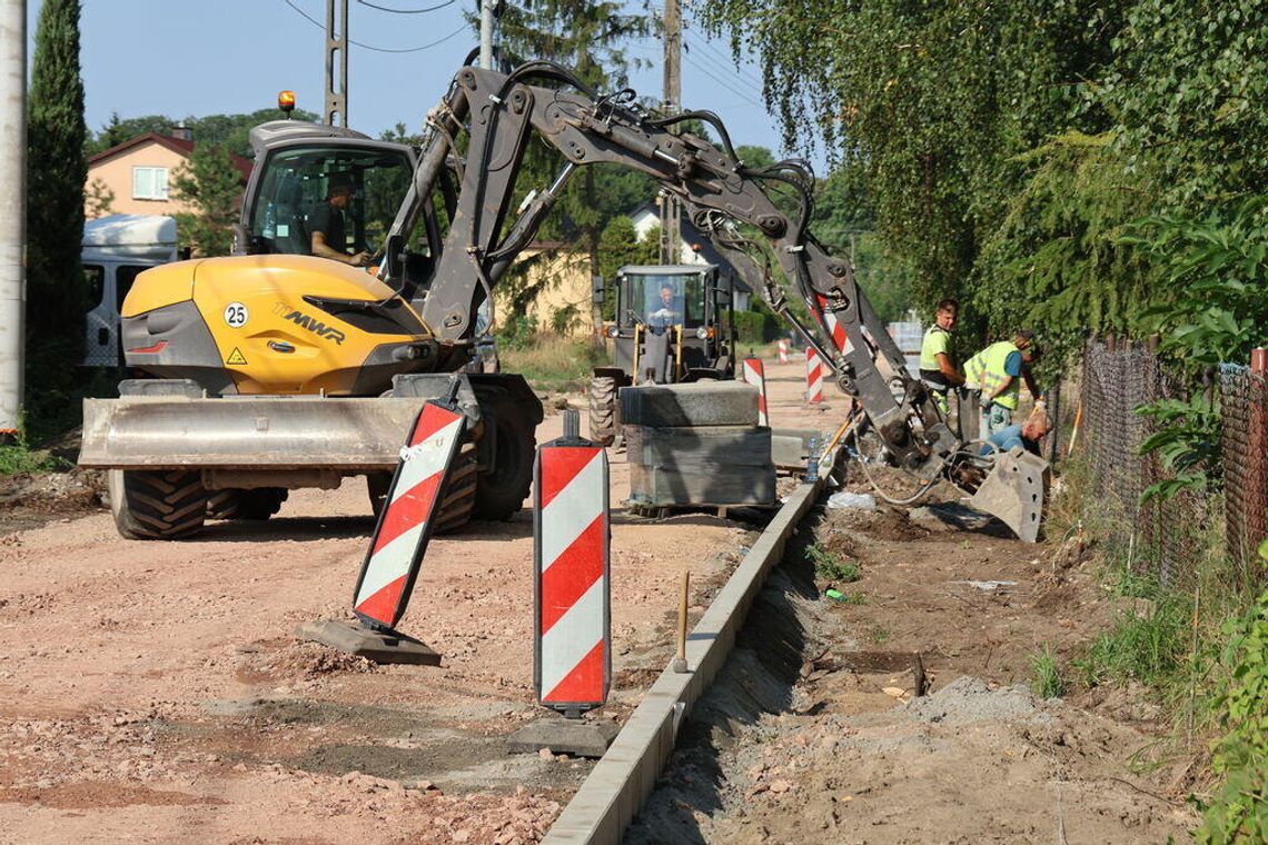 Rozbudowa ul. Łąkowej w Opocznie wchodzi w kolejny etap Rozbudowa ul. Łąkowej w Opocznie wchodzi w kolejny etap