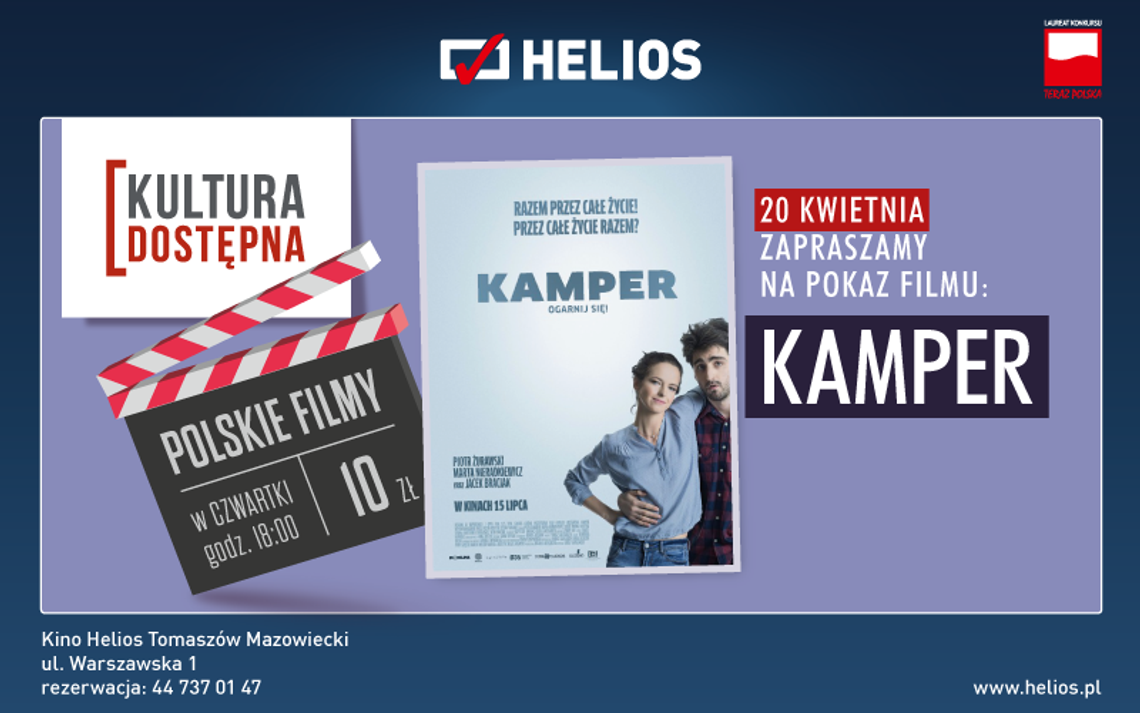Rozdajemy zaproszenia do kina - "Kamper"